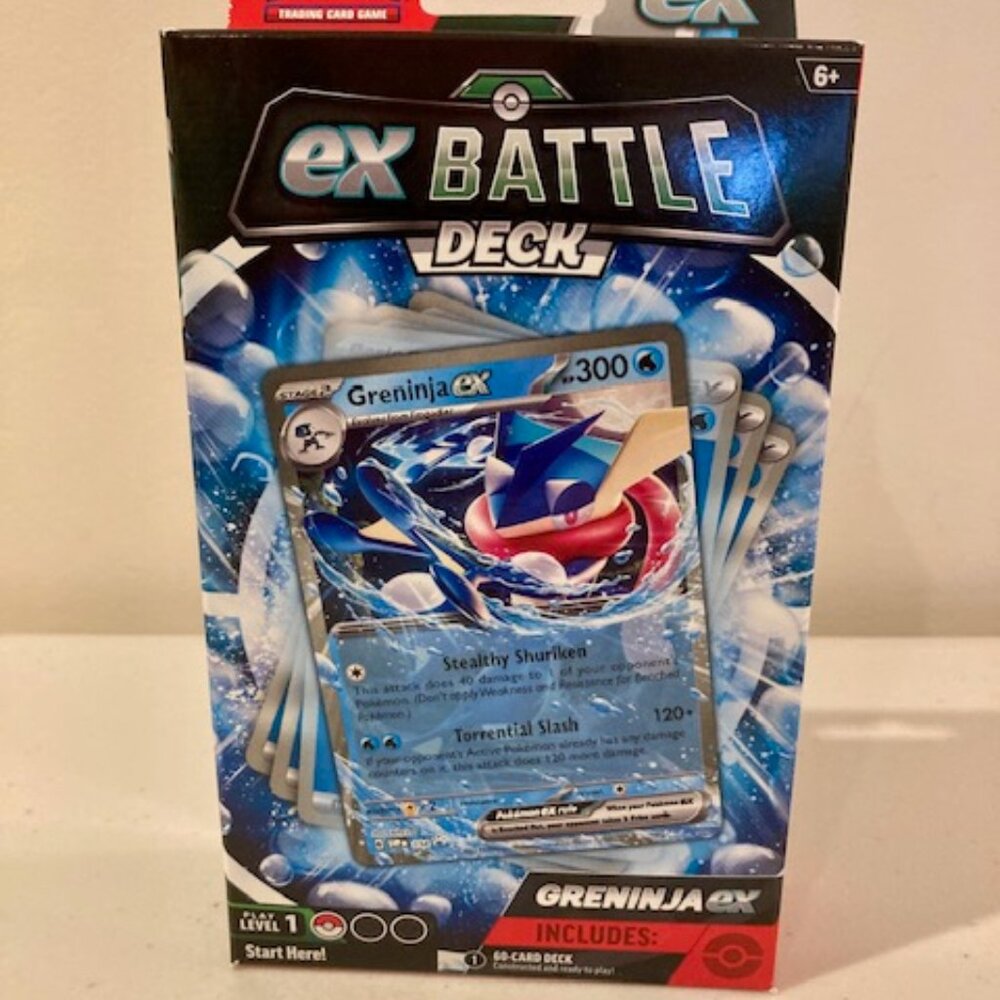 Brand New Pokemon TCG: Greninja ex Battle Deck